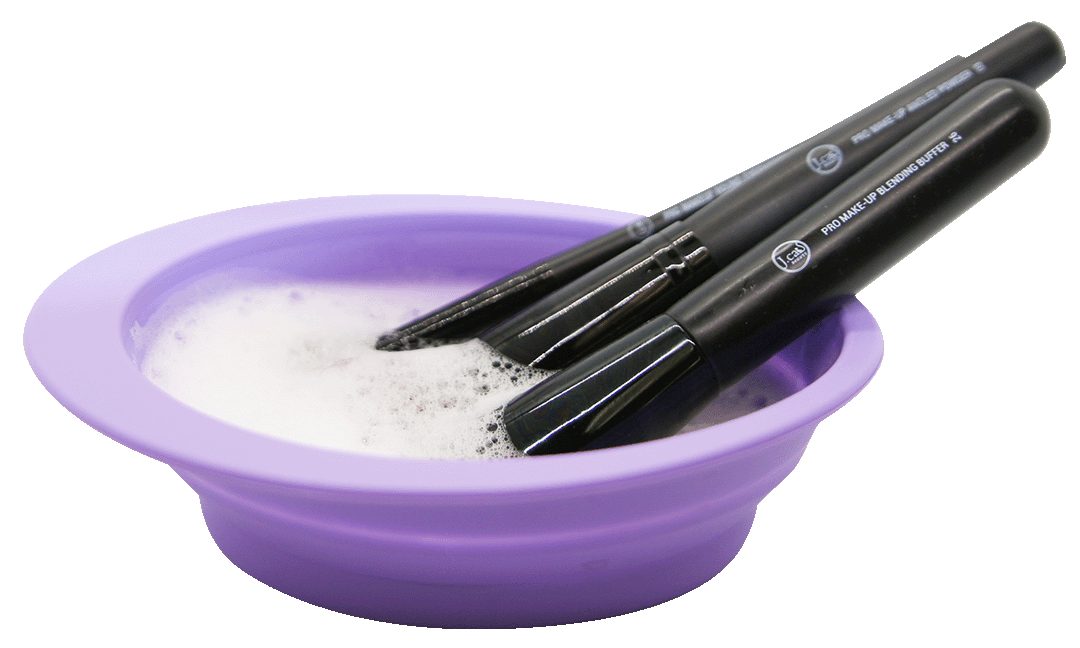 BR54 PRO Soak & Rinse Silicone Makeup Brush Cleaner