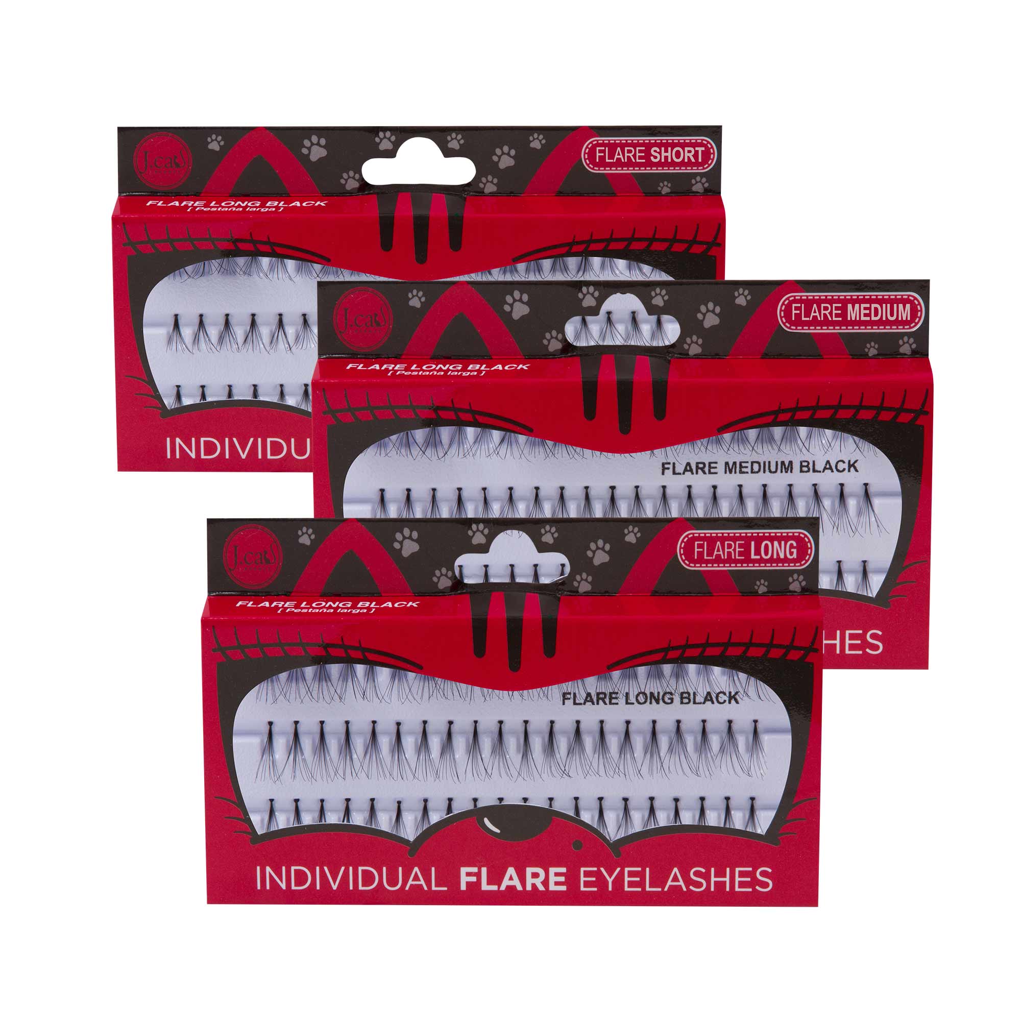 Individual Flare Eyelashes